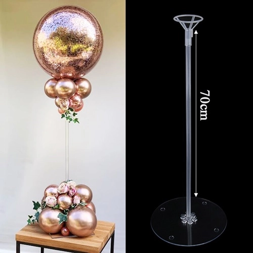 Stojak stelaż na balon wysoki dekoracje urodzinowe ozdoby 70 cm